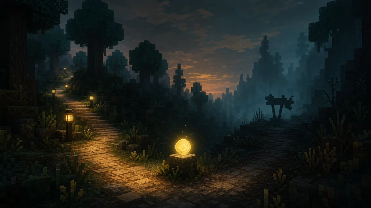 Editorial illustration of a glowing Verity sphere between a verified path and an unavailable path